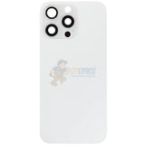 IPhone 15 Pro Max Battery Back Door Glass Perfect Fit Premium Back Cover White