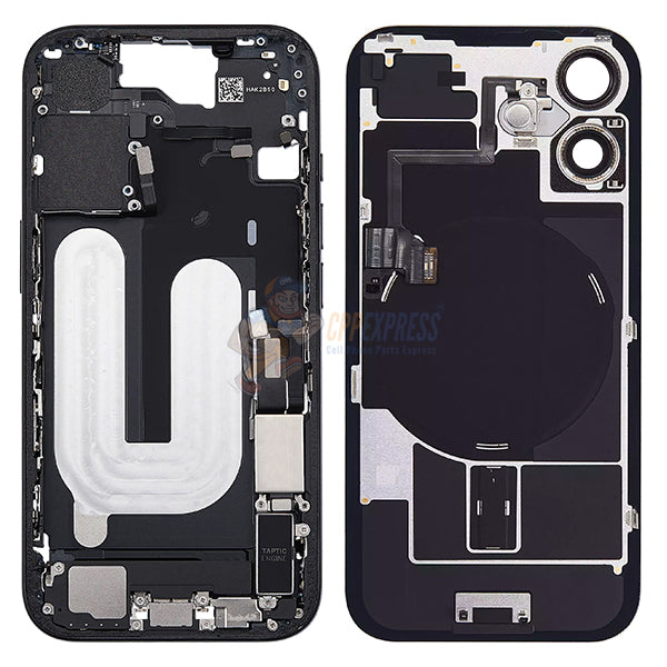 IPhone 16 Full Housing Assembly With Power Flex and Wireless Charging