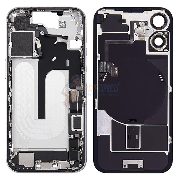 IPhone 16 Full Housing Assembly With Power Flex and Wireless Charging