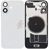 IPhone 16 Glass Battery Back Door Cover - Perfect Fit Premium Back Glass - White