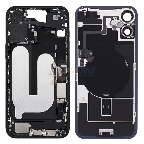 IPhone 16 Plus Full Housing Assembly With Power Flex and Wireless Charging