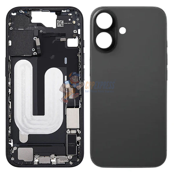 IPhone 16 Plus Full Housing Assembly With Power Flex and Wireless Charging