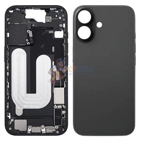 IPhone 16 Plus Full Housing Assembly With Power Flex and Wireless Charging