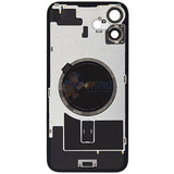 IPhone 16 Plus Glass Battery Back Door Cover - Perfect Fit Premium Back Glass - Black