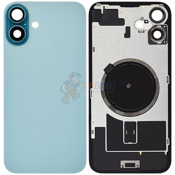 IPhone 16 Plus Glass Battery Back Door Cover - Perfect Fit Premium Back Glass - Green