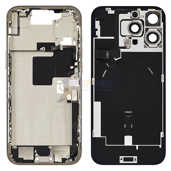 IPhone 16 Pro Max Full Housing Assembly With Power Flex and Wireless Charging