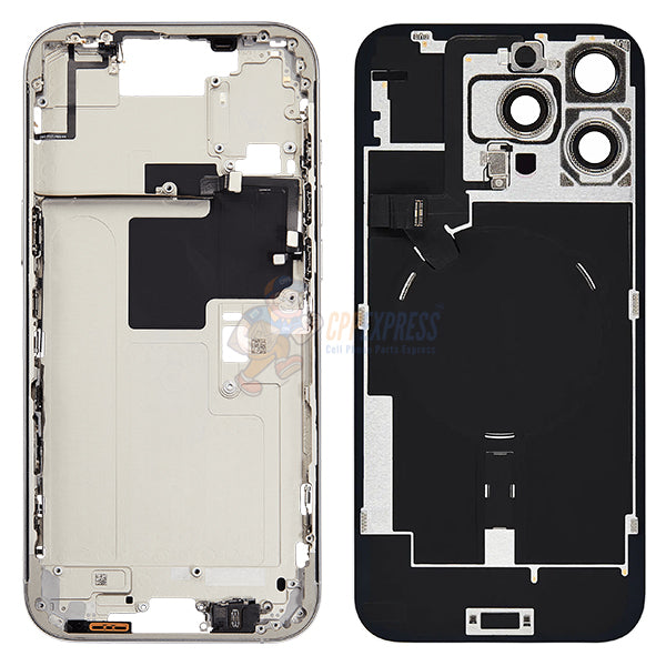 IPhone 16 Pro Max Full Housing Assembly With Power Flex and Wireless Charging