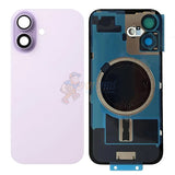 IPhone 17 Battery Back Door Glass Cover With Back Plate & Magsfe Magnet