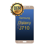 Samsung Galaxy J710 2016 - LCD Touch Screen Digitizer &amp; Assembly without Frame - Gold