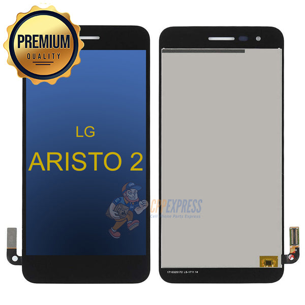 LG Aristo 2 Premium LCD and Assembly without Frame - Black