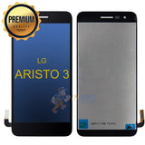 LG Aristo 3 Premium LCD and Assembly without Frame - Black