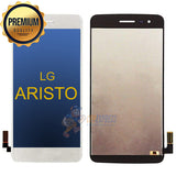 LG Aristo Premium LCD and Assembly without Frame Silver