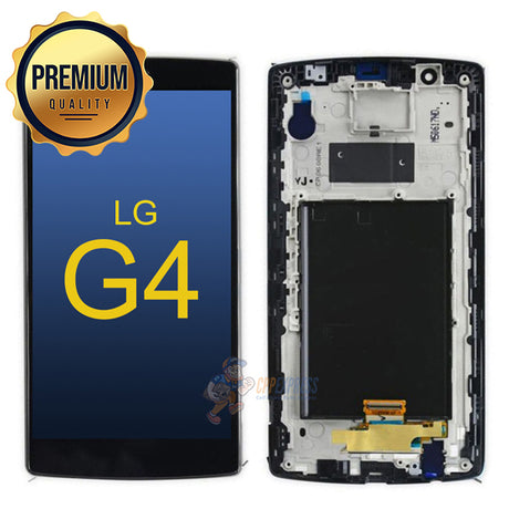 LG G4 Premium LCD and Assembly with Frame Black