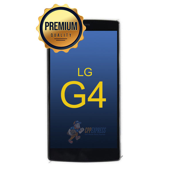 LG G4 Premium LCD and Assembly with Frame Black