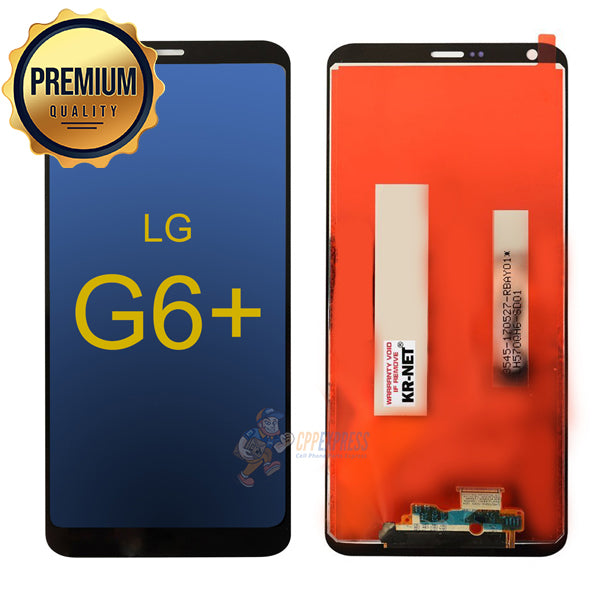 LG G6 Plus Premium LCD and Assembly without Frame Black