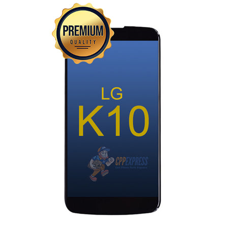 LG K10 Premium LCD and Assembly without Frame Black