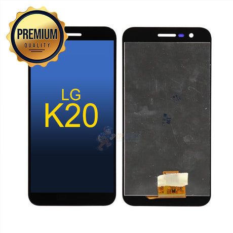 LG K20 Premium LCD and Assembly without Frame Black