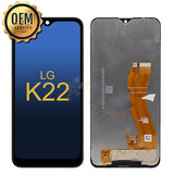 LG K22 - Premium LCD Touch Screen Digitzier Assembly without Frame - Black