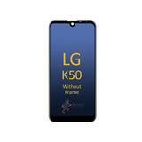 LG K50 LCD Display Touch Screen Digitizer Assembly Without Frame - Black