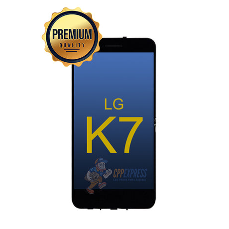 LG K7 Premium LCD and Assembly without Frame Black