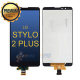 LG Stylo 2 Plus Premium LCD and Assembly without Frame Black