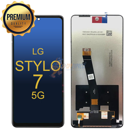 LG Stylo 7 LCD Touch Screen Digitizer Assembly without Frame Black