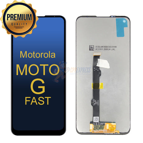 Motorola Moto G Fast LCD Touch Screen Digitizer Assembly Without Frame Black