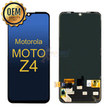 Motorola Moto Z4 LCD Touch Screen Digitizer Assembly Without Frame - Black