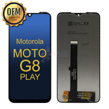 Motorola Moto G8 Play LCD Touch Screen Digitizer Assembly Without Frame - Black