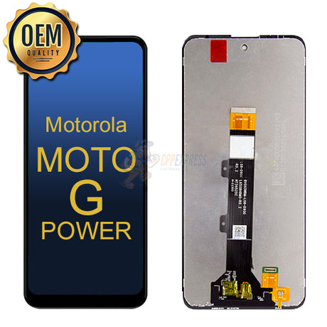 Motorola Moto G Power LCD Touch Screen Digitizer Assembly Without Frame - Black