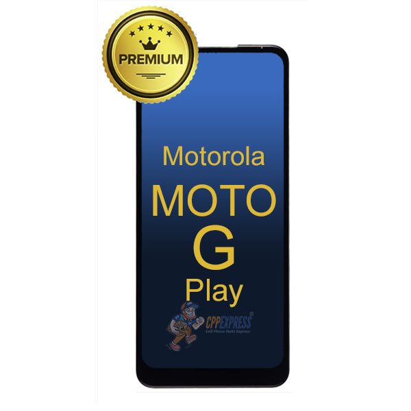 Motorola Moto G Play 2023 LCD Touch Screen Digitizer Assembly Without Frame - Black