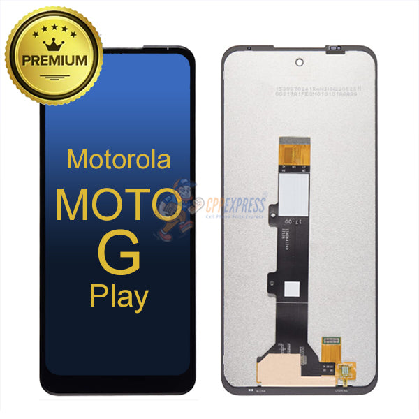 Motorola Moto G Play 2023 LCD Touch Screen Digitizer Assembly Without Frame - Black