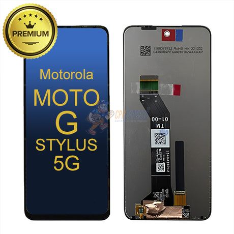 Motorola Moto G Stylus 5G 2023 LCD Touch Screen Digitizer Assembly Without Frame - Black