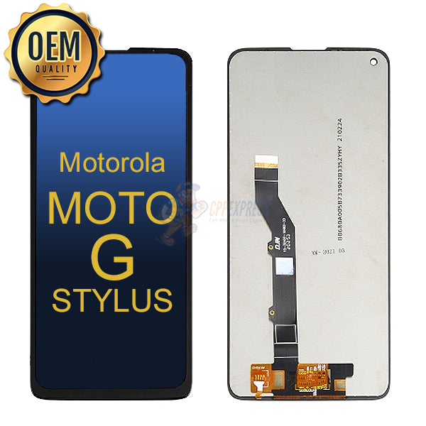 Motorola Moto G Stylus 2021 LCD Touch Screen Digitizer Assembly Without Frame - Black