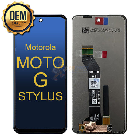 Motorola Moto G Stylus 5G 2023 LCD Touch Screen Digitizer Assembly Without Frame - Black