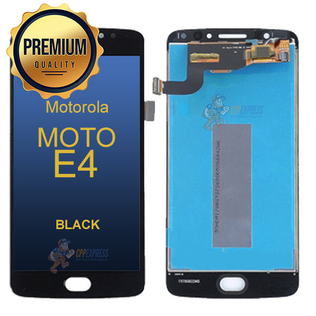 Motorola Moto E4 XT1765 XT1766 LCD and Assembly Without Frame - Black