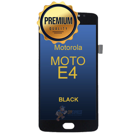 Motorola Moto E4 XT1765 XT1766 LCD and Assembly Without Frame - Black