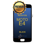 Motorola Moto E4 XT1766 LCD and Assembly Without Frame - Black