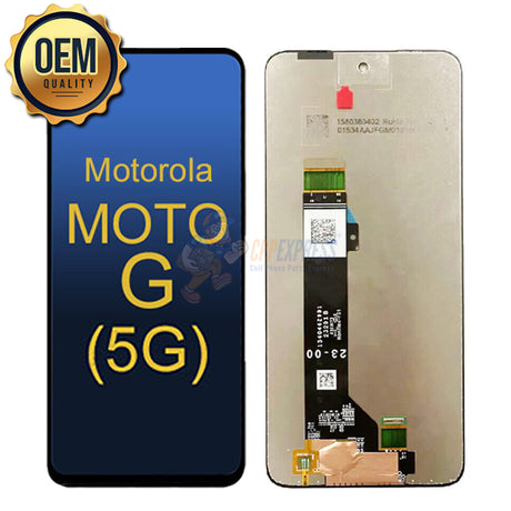 Motorola Moto G 5G 2024 (XT2417) – LCD Touch Screen Assembly Without Frame Black