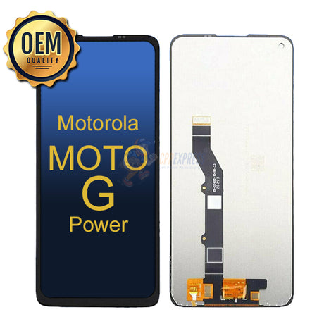 Motorola Moto G Power 2021 LCD Touch Screen Digitizer Assembly Without Frame - Black