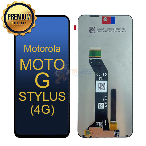 Motorola Moto G Stylus 4G (2023) XT2317-2 – LCD Touch Screen Digitizer Assembly Without Frame – Black