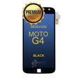 Motorola Moto G4 LCD and Assembly Without Frame - Black