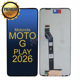Motorola Moto G Play 2026 (XT2615) LCD Touch Digitizer Assembly Without Frame - Black