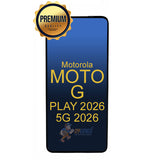 Motorola Moto G Play 2026 (XT2615) / Moto G (5G) 2026 (XT2613) Screen Replacement Without Frame - Black