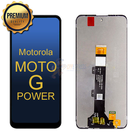 Motorola Moto G Power XT2165 (2022) - LCD Touch Screen Digitizer Assembly Without Frame - Black