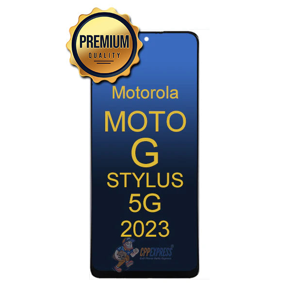 Motorola Moto G Stylus 2023 5G (XT2315-5) – LCD Touch Screen Assembly Without Frame Black