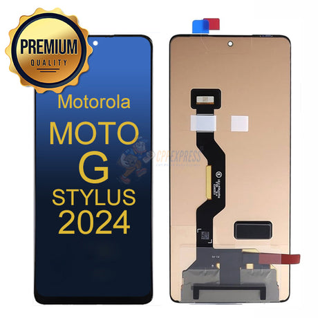 Motorola Moto G Stylus 2024 5G XT23419 - LCD Touch Screen Assembly Without Frame Black