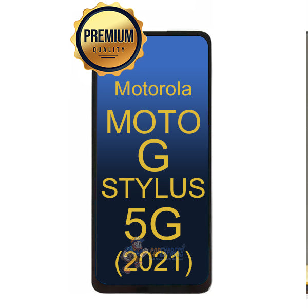 Motorola Moto G Stylus 5G (XT2131 / 2021) LCD Screen Digitizer Without Frame - Black