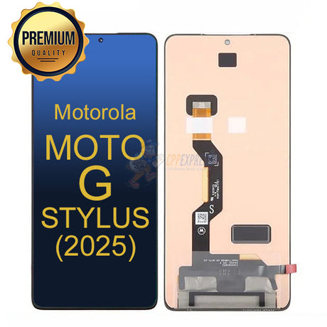 Motorola Moto G Stylus (XT2517 / 2025) LCD Screen Digitizer Without Frame - Black