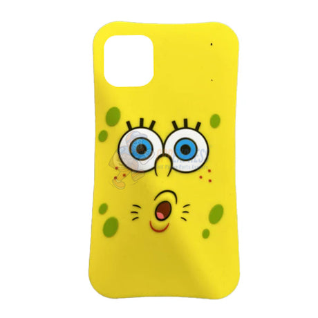 Nickelodeon iPhone Spongebob Surprised Yellow Silicone Case
